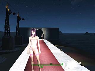 Fallout 4 Fashion Meets Cyberpunk 2077 in Anime Style