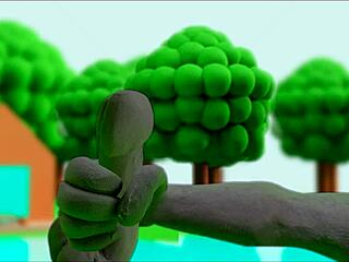 Tonton Hentai Claymation Onani Panas