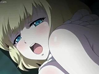 金发Hentai少女Alisa Suzumura在狂野动作中变得超淘气。