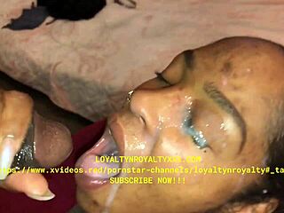 nasty neighbor says, 'help with my fire stick,' but gets big black cock facial