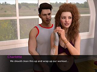 Hazel's erotic journey with a well-endowed ex in 3D