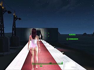 Fallout 4 Fashion Meets Cyberpunk 2077 in Anime Style