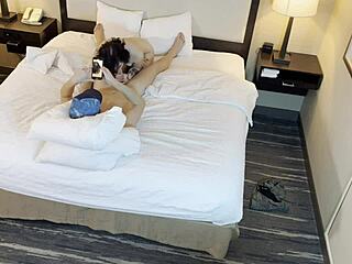 The tattooed beauty passionately gives a blowjob, feeling every emotion