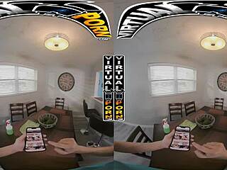 Virtual Porn: Doing Fucking Chores With Stepmom Carmela Clutch In POV VR