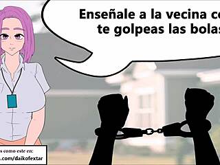 CBT humiliation at a party with a femdom friend in Spanish