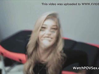 Girlfriend caught in action at tattoo studio.