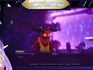 Blonde Milf in Subverse Game