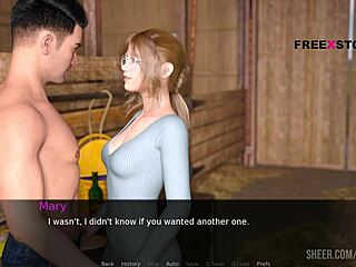 Dusklight Manor scene 7 - John licks Mary's blonde pussy hard