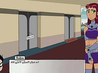 Kitten Es Una Puta Infiel Le Rompo El Culito A Starfire Con Un Anal Beast Girl Se Deja Tocar Y Raven Es Una Mustia Que Ser� Cogida Pronto 18Titans Capitulo 3 En Espa�ol