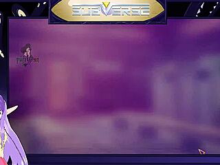 Blonde Milf in Subverse Game