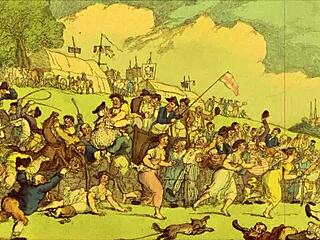 vintage erotic sketches in classic cartoon style