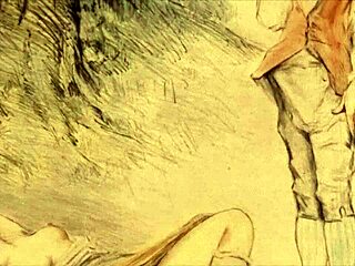 uh, i mean, these old erotic drawings from vintage times, like retro cartoons and anime stuff