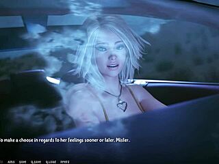 Roleplaying a date with blonde babe Jenny