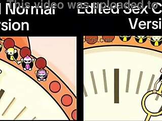 Gay Doggystyle Action with Cumshot in Censored Rhythm Heaven