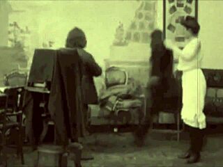 Hell Yeah! Vintage Hairy Pussy Fucked in Steam Age!