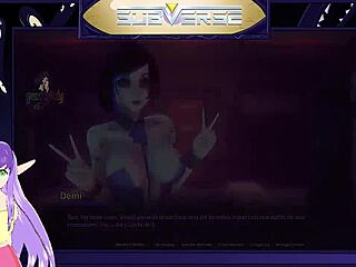 Blonde Milf in Subverse Game