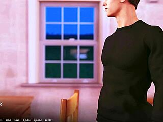 Roleplaying a date with blonde babe Jenny