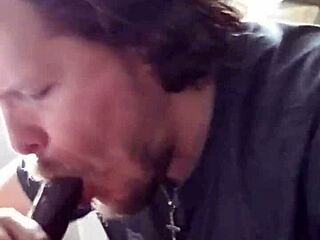 Intense BBC Blowjob with Monster Cock!