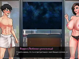 Beautiful women in cosplay help to relieve stress with a sensual massage with a happy ending