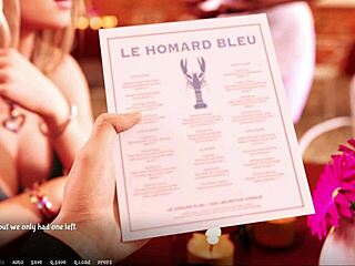 Roleplaying a date with blonde babe Jenny