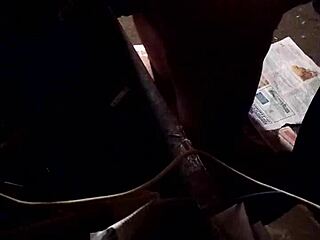 Detailed Butt Fucking Scene with Thin Dildo in Gay Anal Action