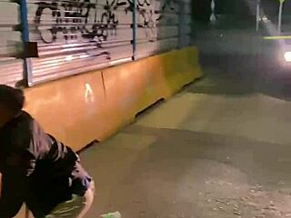 Teen 18+ gets naked outdoors and indoors