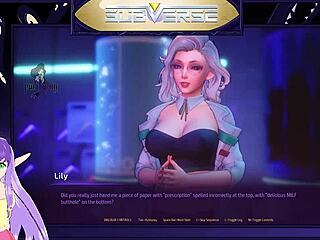 Blonde Milf in Subverse Game