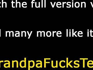 Remaja kecil kena facial ganas dalam aksi keras tua-muda