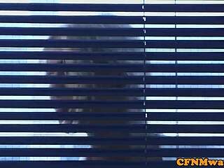 British doms guide sub in office breakroom