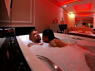 A morena craved anal in water with Mr Matusalem and Natzinha Morena