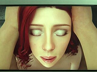 Intriguing Black Widow Casting on Sofa: 3D Cartoon Interview Twist