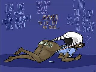 Intriguing Cartoon Girl Wedgie Compilation Featuring Anime Characters