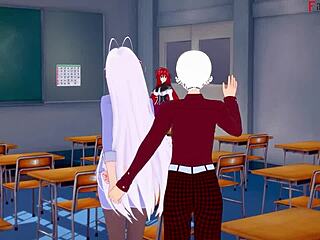 Akeno Has A Surprise In HS DXD NTR Madness 7!