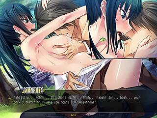 Aku tonton adegan seks commander babes di game hentai anime