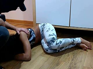 Wow, Gabriela Pliant takes belly punches and feet worship like a champ!