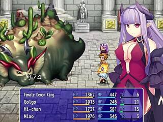 Neuken met mijn nieuwe vrienden na het veroveren van het kasteel - wraak van de vrouwelijke demonenkoningin - deel 7