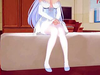 Argus feels intense pleasure in hard sex with Azur Lane characters.