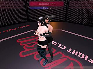 Kinky Fight Club: T1R30 Gawthicc vs Julia in Anime Hentai