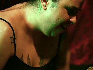 Fat tattooed bbw explores bdsm submission