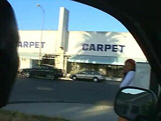 bus stop amateurs teasing with hairless bodies in public