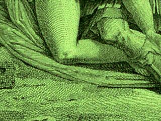 Vintage erotic illustration with bold charm