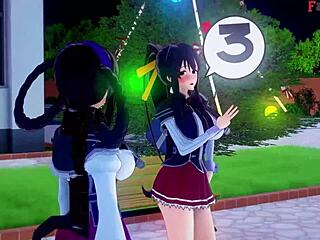 Akeno Has A Surprise In HS DXD NTR Madness 7!