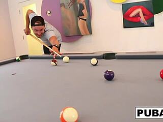 Brooke brand plays sexy billiards with vans balls
