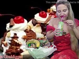 Findom and food porn: a delicious combination for the eyes and the stomach