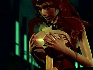 Magician Doctor Strange gives all his magic to Scarlet Witch in a hospital bed
