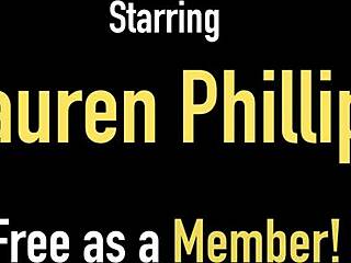 lauren phillips deepthroats erick john in doggystyle face fucking!