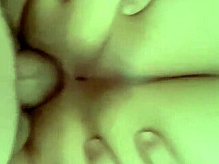 Teen Couple's Quickie Before Work Ends with Cumshot on Ass!