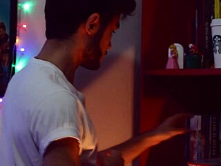 Young twink stole his books in sexy encounter