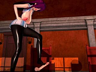 How does this big ass and tits feel during riding?