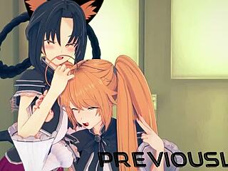 Akeno Has A Surprise In HS DXD NTR Madness 7!